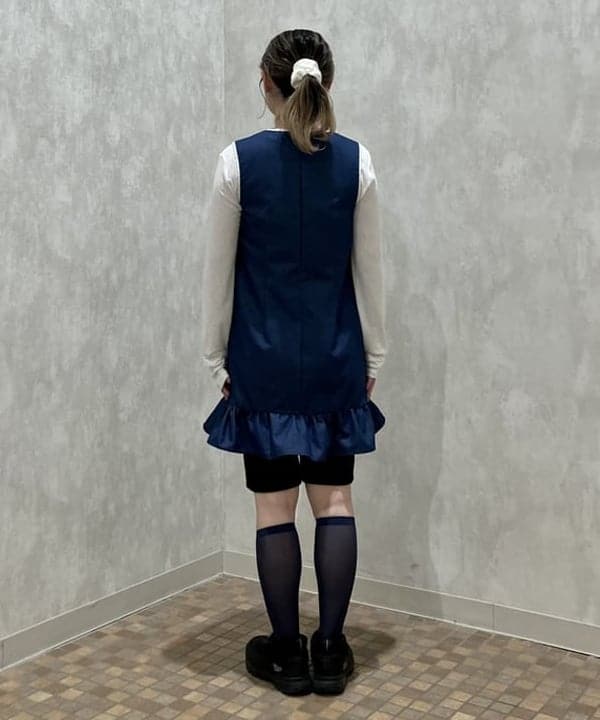 YABUさんの「BEAMS WOMEN｜カット コーデュロイ バイカー ショーツ」を使ったコーディネート