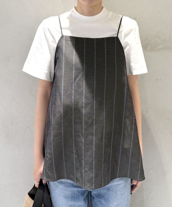 ヒライさんの「BEAMS WOMEN｜VIOLAd’ORO / SANDRO ラフィア 2WAY トートバッグ」を使ったコーディネート