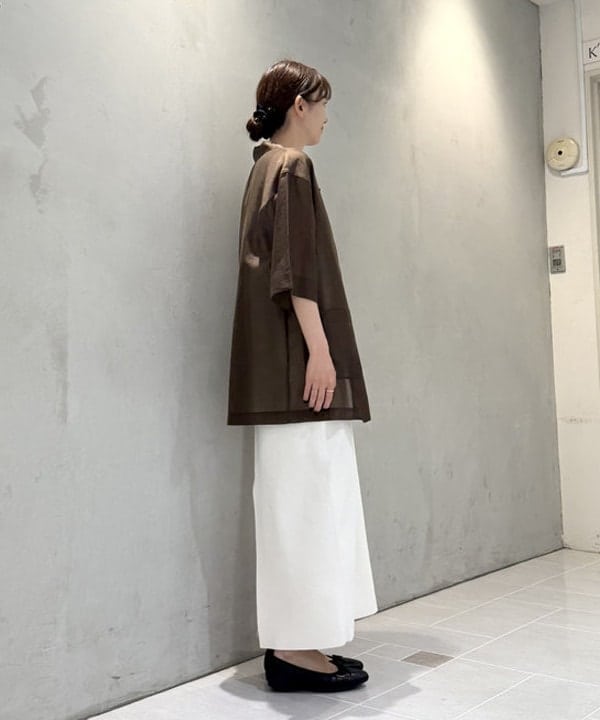 ヒライさんの「BEAMS WOMEN｜【別注】beej / ウーブン トートバッグ」を使ったコーディネート