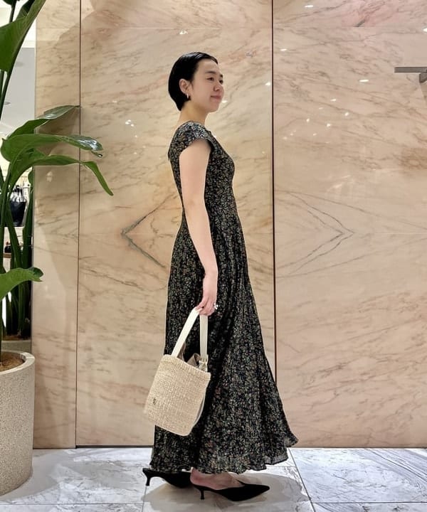 ゆうかさんの「BEAMS WOMEN｜VIOLAd’ORO / アバカ バケツ トートバッグ」を使ったコーディネート