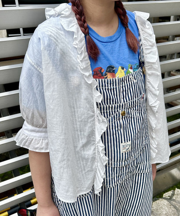 Kyooka Sayakaさんの「BEAMS WOMEN｜Atlas Screen Printing / Songbird Tee」を使ったコーディネート