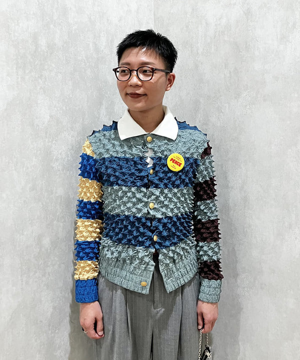 土田 達也さんの「BEAMS WOMEN｜blicenscell / ボリューム ハート リング」を使ったコーディネート