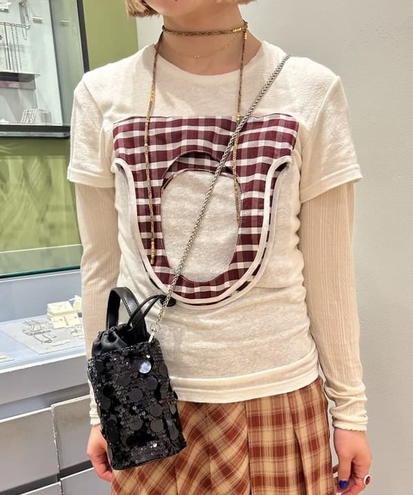 ナカノ アイさんの「BEAMS WOMEN｜チェック プリーツ スカート」を使ったコーディネート