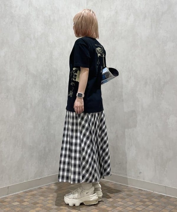 まゆちゃんさんの「BEAMS WOMEN｜チェック プリーツ スカート」を使ったコーディネート