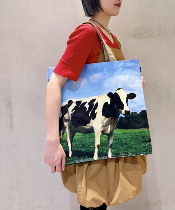 amaさんの「BEAMS WOMEN｜Esschert Design / Shopping bag farm animals アニマル バッグ」を使ったコーディネート