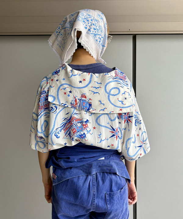 みりさんの「2WAY レース バンダナ」を使ったコーディネート