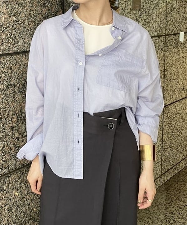 多田 日奈子さんの「BEAMS WOMEN｜ラップ タック ワイドパンツ」を使ったコーディネート