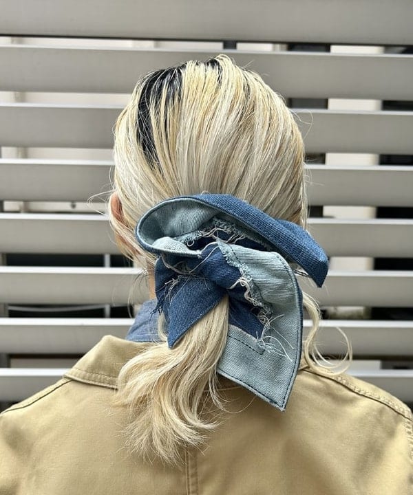 MATSUMOTO AMIさんの「BEAMS WOMEN｜BUZZ RICKSON'S / 別注 シャンブレー ロングスリーブ シャツ」を使ったコーディネート