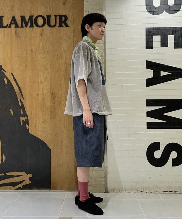 マツミヤさんの「BEAMS WOMEN｜【別注】Gramicci / チェック ショーツ」を使ったコーディネート