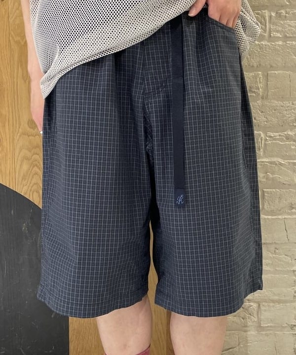 マツミヤさんの「BEAMS WOMEN｜【別注】Gramicci / チェック ショーツ」を使ったコーディネート