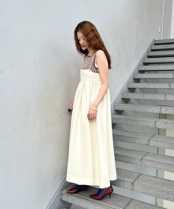 Yumenoさんの「BEAMS WOMEN｜シアー ハイソックス」を使ったコーディネート