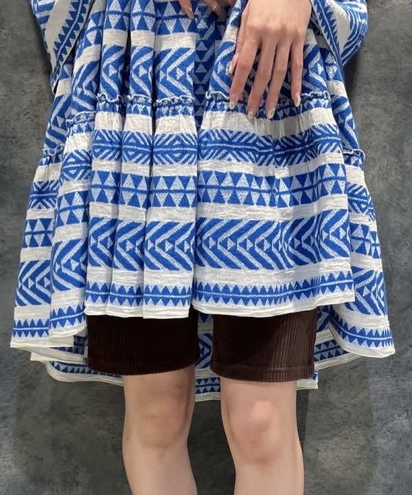 nodokaさんの「BEAMS WOMEN｜カット コーデュロイ バイカー ショーツ」を使ったコーディネート