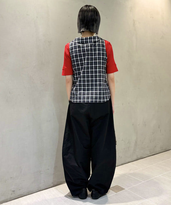 amaさんの「BEAMS WOMEN｜blicenscell / sequin buscket バッグ」を使ったコーディネート