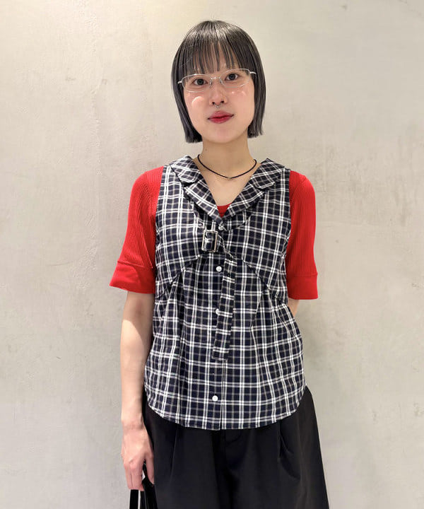 amaさんの「BEAMS WOMEN｜blicenscell / sequin buscket バッグ」を使ったコーディネート