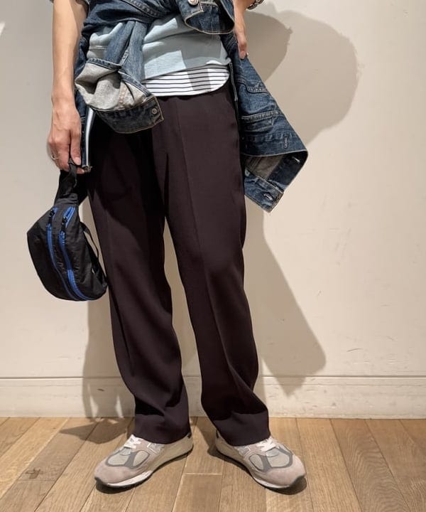 Kaoru Sakumaさんの「BEAMS WOMEN｜【別注】Health Knit / ボーダー フライス 5分袖 Tシャツ」を使ったコーディネート