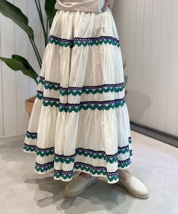 おのすさんの「BEAMS WOMEN｜レースアップ エスパドリーユ」を使ったコーディネート