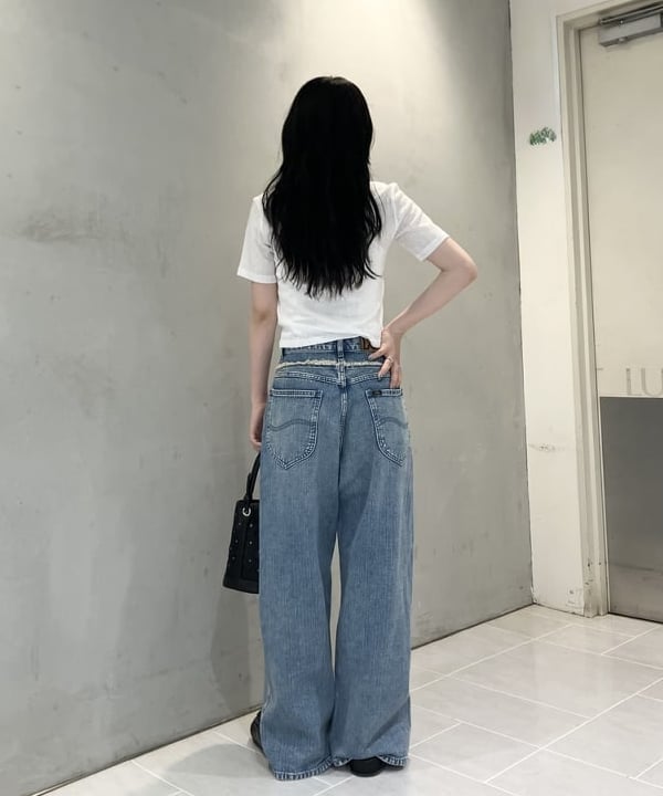 須賀さんの「BEAMS WOMEN｜メッシュ シャイニー バッグ」を使ったコーディネート