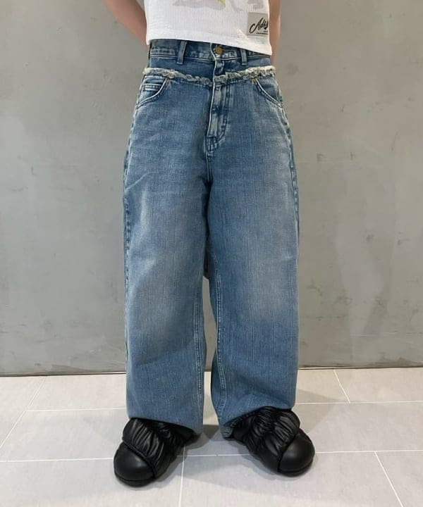 須賀さんの「BEAMS WOMEN｜メッシュ シャイニー バッグ」を使ったコーディネート