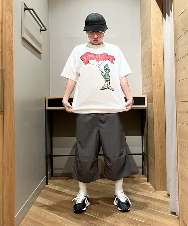 ディクソン 太陽さんの「BEAMS WOMEN｜メッシュ ベルハット」を使ったコーディネート