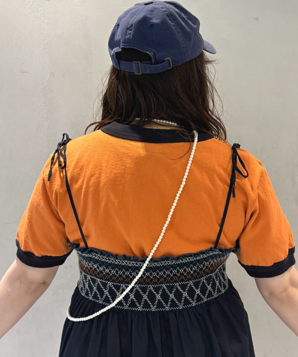 kawaiさんの「BEAMS WOMEN｜【別注】Goodwear / Short Sleeve Ringer Tee」を使ったコーディネート