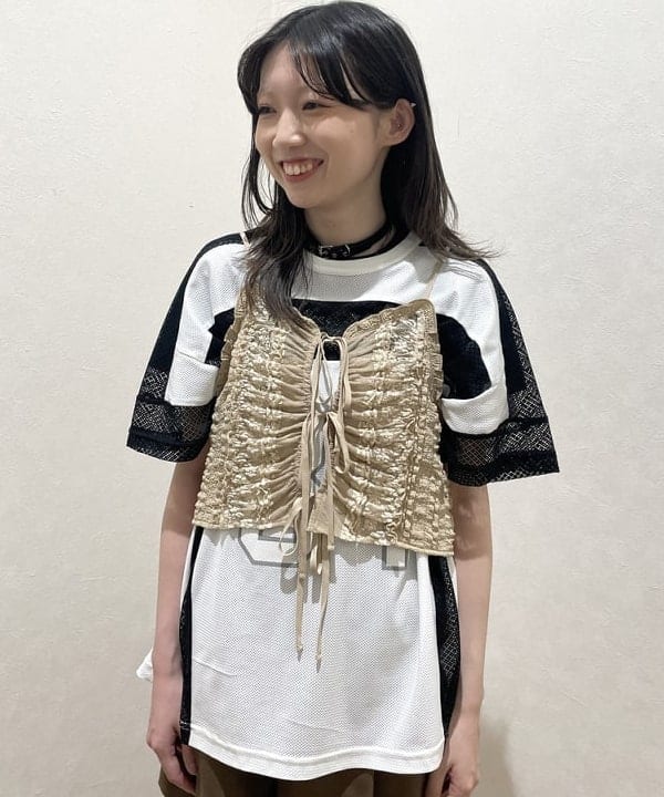 加歩さんの「BEAMS WOMEN｜1タック ショート パンツ」を使ったコーディネート