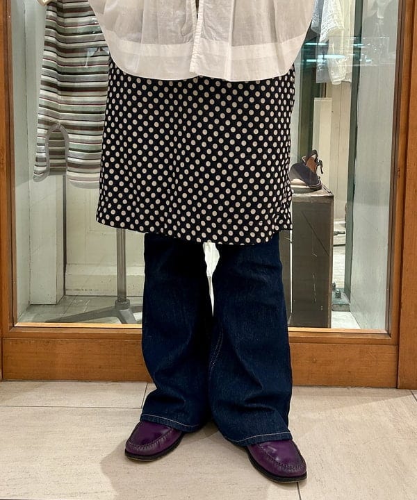 ナツハさんの「BEAMS WOMEN｜ジャガード リブ セーラー Tシャツ」を使ったコーディネート