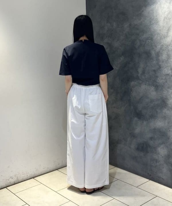 OSUMIさんの「BEAMS WOMEN｜ウエストリボン ドライ パンツ」を使ったコーディネート