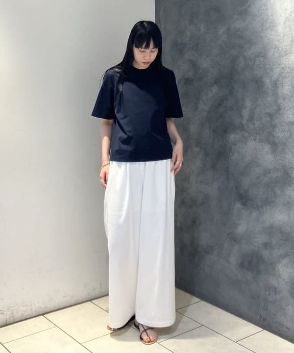 OSUMIさんの「BEAMS WOMEN｜ウエストリボン ドライ パンツ」を使ったコーディネート