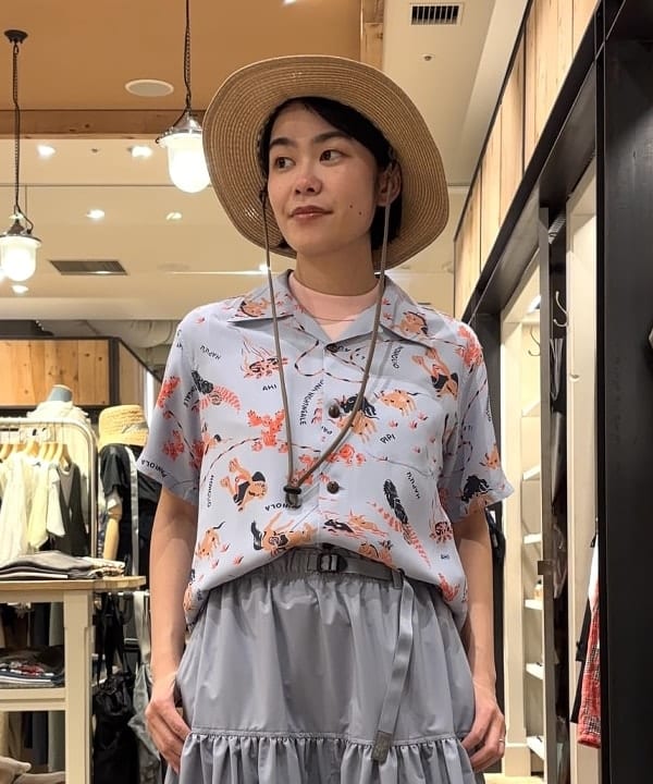 葵さんの「BEAMS WOMEN｜ボーイ ベーシック Tシャツ」を使ったコーディネート