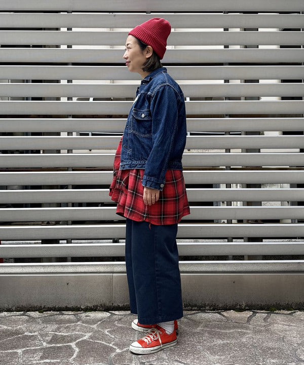 つぼさんの「BEAMS WOMEN｜BEAMS BOY / ラメ リブ クルー ソックス NEW」を使ったコーディネート