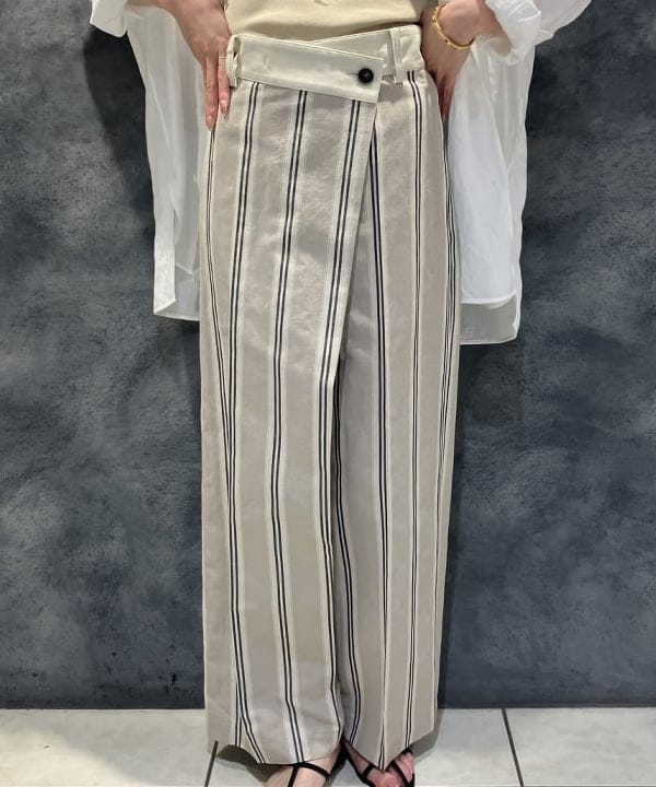 nodokaさんの「BEAMS WOMEN｜【別注】スタイリスト佐藤佳菜子 × SLOANE / ミラノ リブ タンクトップ」を使ったコーディネート