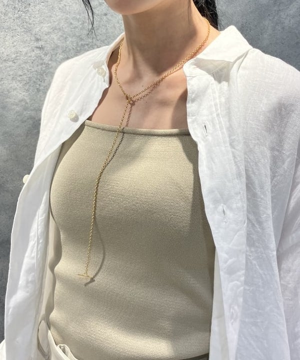 nodokaさんの「BEAMS WOMEN｜【別注】スタイリスト佐藤佳菜子 × SLOANE / ミラノ リブ タンクトップ」を使ったコーディネート