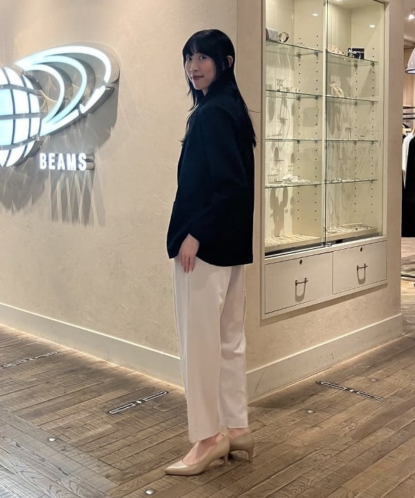 nodokaさんの「BEAMS WOMEN｜テーラード カノコ ジャケット」を使ったコーディネート