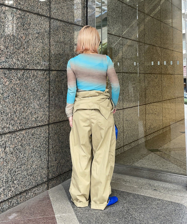 まゆちゃんさんの「BEAMS WOMEN｜【別注】Anniel / サテン バレエ シューズ」を使ったコーディネート