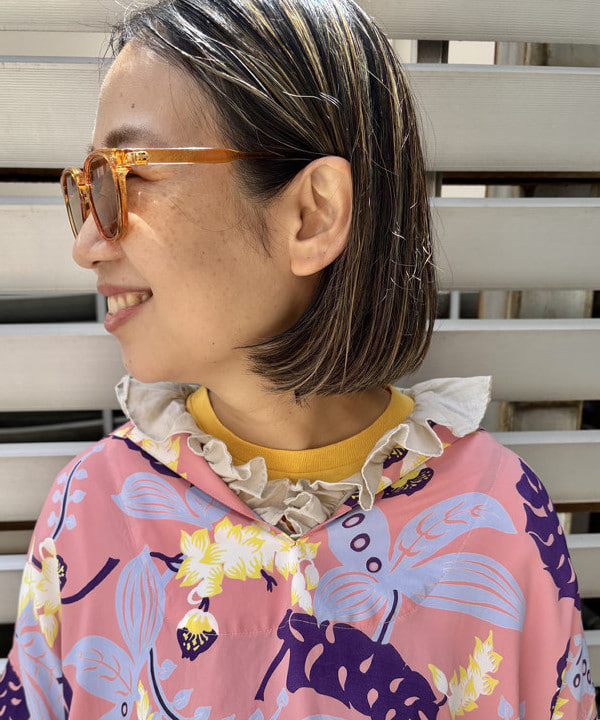 つぼさんの「BEAMS WOMEN｜クリア レンズ 25SS」を使ったコーディネート