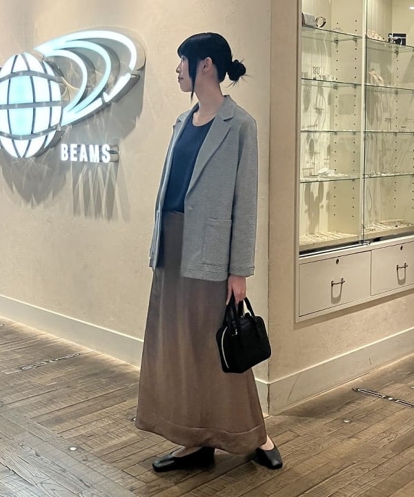 nodokaさんの「BEAMS WOMEN｜テーラード カノコ ジャケット」を使ったコーディネート