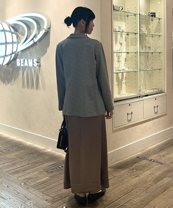 nodokaさんの「BEAMS WOMEN｜テーラード カノコ ジャケット」を使ったコーディネート