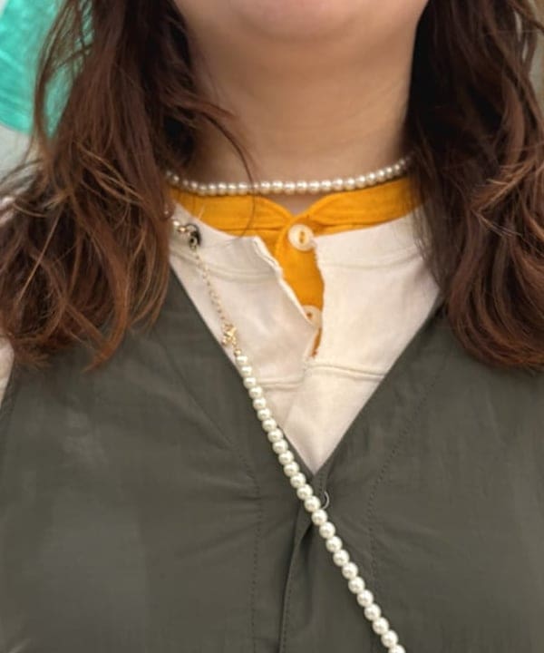 kawaiさんの「BEAMS WOMEN｜ナイロン タッサー C-1 ノースリーブ ワンピース」を使ったコーディネート