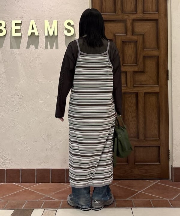 クロサワさんの「BEAMS WOMEN｜BRIEFING × BEAMS BOY / 別注 ヘルメット バッグ」を使ったコーディネート