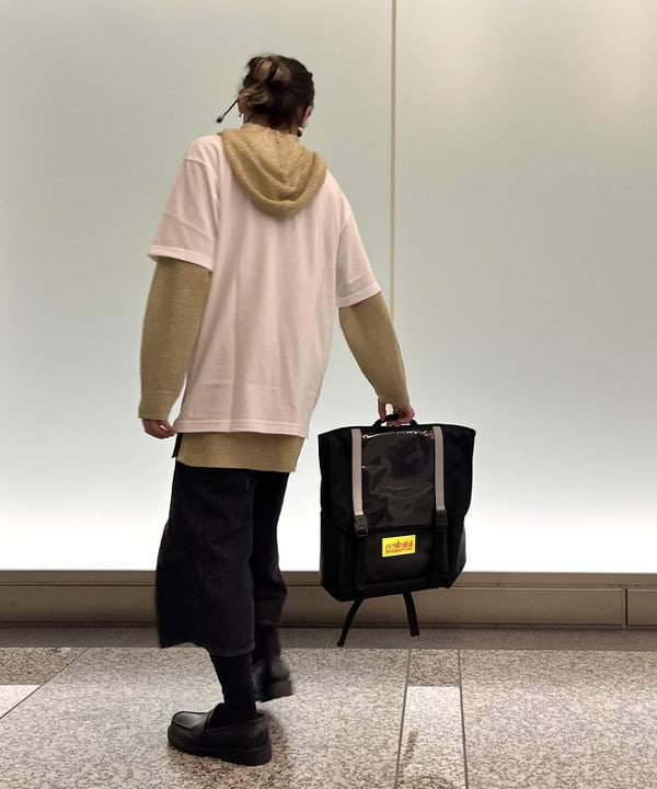 菊田 悠さんの「BEAMS WOMEN｜【別注】FRED PERRY / ヘビーウェイト Tシャツ」を使ったコーディネート