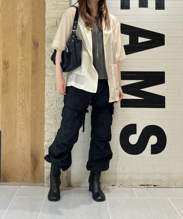 CHIHIROさんの「BEAMS WOMEN｜シアー オーバー テーラージャケット」を使ったコーディネート