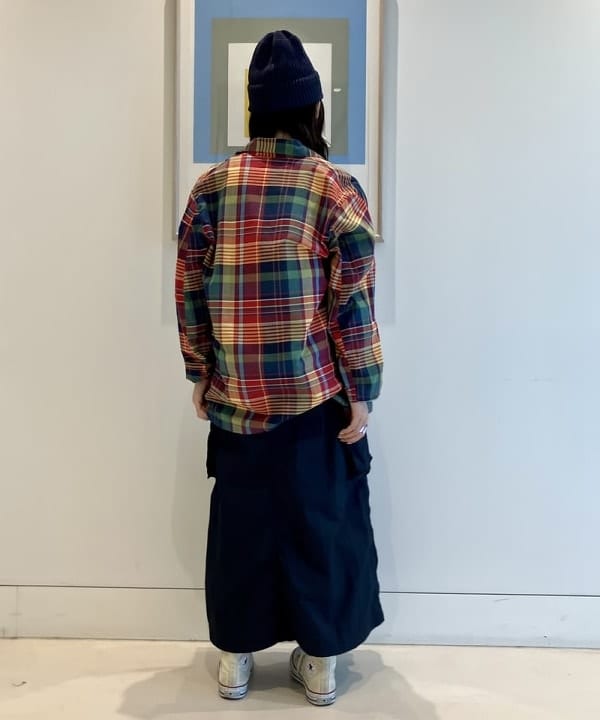 小原 もこさんの「BEAMS WOMEN｜コットン リネン ワッチキャップ」を使ったコーディネート