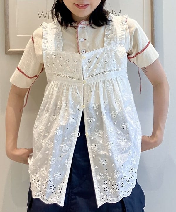 小原 もこさんの「BEAMS WOMEN｜コットン リネン ワッチキャップ」を使ったコーディネート