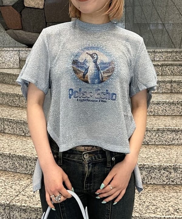 まゆちゃんさんの「BEAMS WOMEN｜メッシュ シャイニー バッグ」を使ったコーディネート