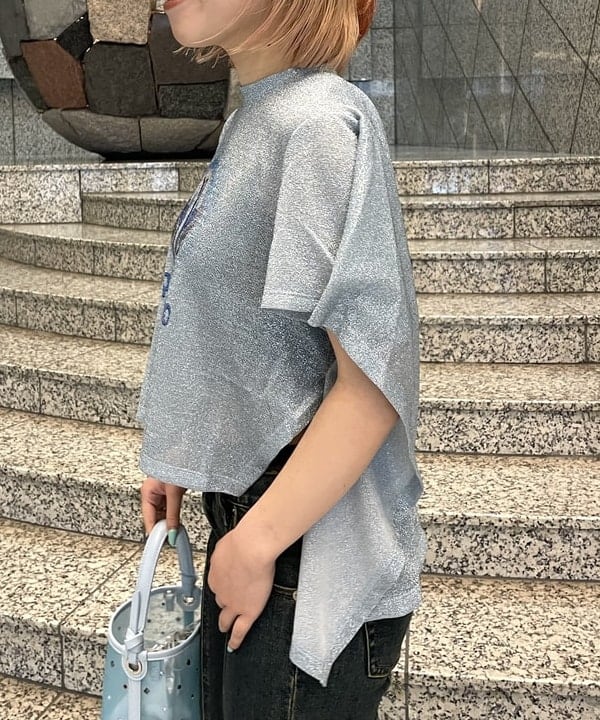 まゆちゃんさんの「BEAMS WOMEN｜メッシュ シャイニー バッグ」を使ったコーディネート