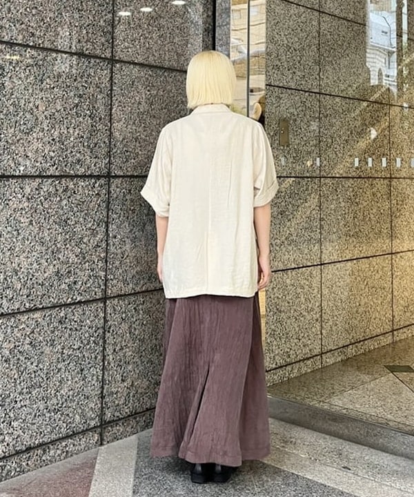 あさひさんの「BEAMS WOMEN｜ダブルブレスト ハーフスリーブ ジャケット」を使ったコーディネート