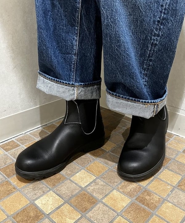 土田 達也さんの「BEAMS WOMEN｜【別注】orSlow / ワイド フィット デニム パンツ」を使ったコーディネート