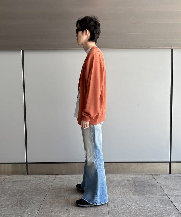 うえきんぐさんの「リラックス ソリッド カーディガン」を使ったコーディネート