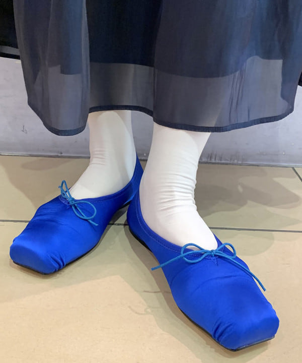 れいなさんの「BEAMS WOMEN｜【別注】Anniel / サテン バレエ シューズ」を使ったコーディネート