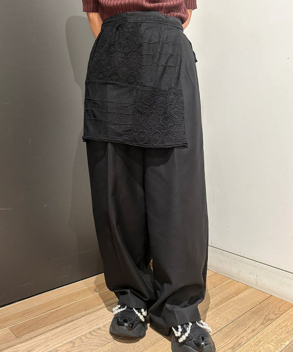 佐藤 亜美さんの「BEAMS WOMEN｜2タック ワイド パンツ」を使ったコーディネート